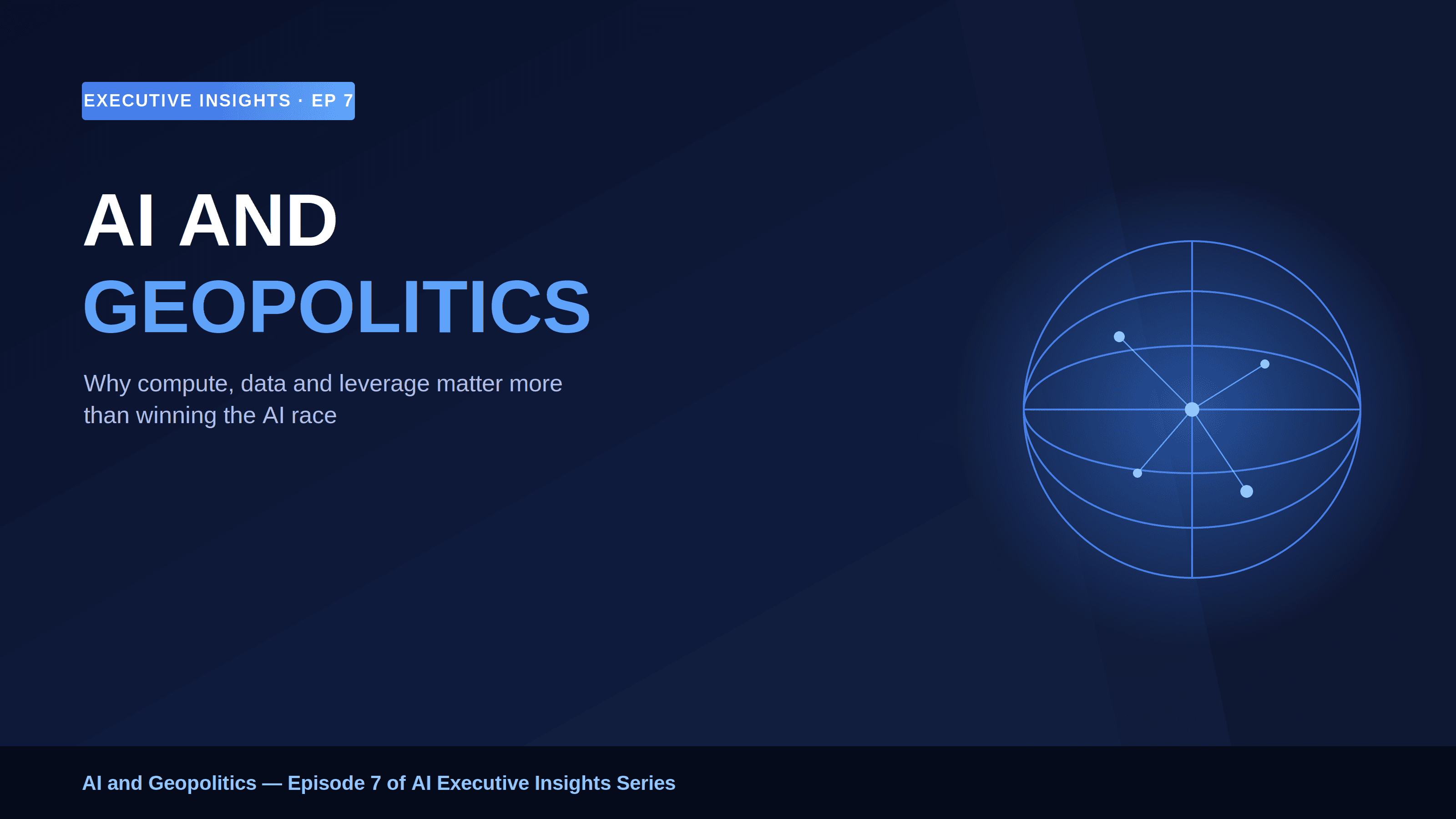 AI and Geopolitics